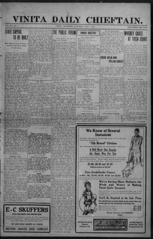 Vinita Daily Chieftain. (Vinita, Okla.), Vol. 14, No. 7, Ed. 1 Saturday, May 4, 1912
