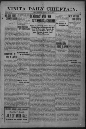 Vinita Daily Chieftain. (Vinita, Okla.), Vol. 12, No. 83, Ed. 1 Tuesday, July 26, 1910