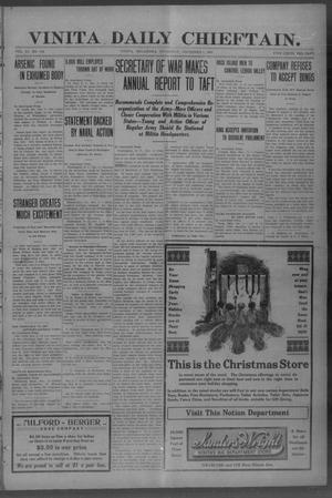 Vinita Daily Chieftain. (Vinita, Okla.), Vol. 11, No. 196, Ed. 1 Thursday, December 2, 1909