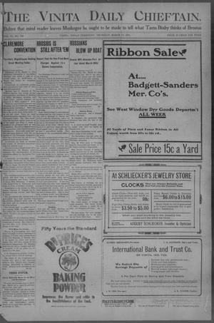 The Vinita Daily Chieftain. (Vinita, Indian Terr.), Vol. 6, No. 139, Ed. 1 Thursday, March 17, 1904