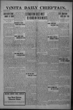 Vinita Daily Chieftain. (Vinita, Okla.), Vol. 12, No. 157, Ed. 1 Friday, October 21, 1910