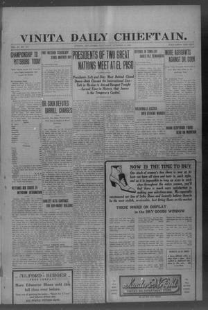 Vinita Daily Chieftain. (Vinita, Okla.), Vol. 11, No. 157, Ed. 1 Saturday, October 16, 1909