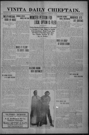 Vinita Daily Chieftain. (Vinita, Okla.), Vol. 11, No. 260, Ed. 1 Wednesday, February 16, 1910