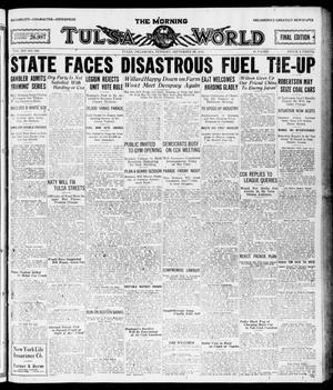 The Morning Tulsa Daily World (Tulsa, Okla.), Vol. 14, No. 366, Ed. 1, Tuesday, September 28, 1920