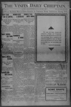 The Vinita Daily Chieftain. (Vinita, Indian Terr.), Vol. 8, No. 62, Ed. 1 Monday, January 1, 1906
