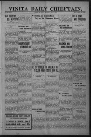 Vinita Daily Chieftain. (Vinita, Okla.), Vol. 12, No. 32, Ed. 1 Thursday, May 26, 1910