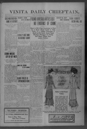 Vinita Daily Chieftain. (Vinita, Okla.), Vol. 11, No. 153, Ed. 1 Tuesday, October 12, 1909