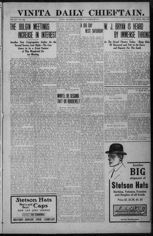 Vinita Daily Chieftain. (Vinita, Okla.), Vol. 14, No. 156, Ed. 1 Tuesday, October 29, 1912
