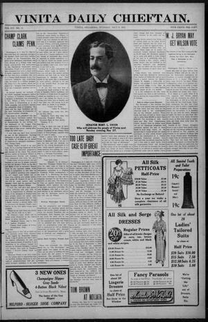 Vinita Daily Chieftain. (Vinita, Okla.), Vol. 14, No. 21, Ed. 1 Tuesday, May 21, 1912