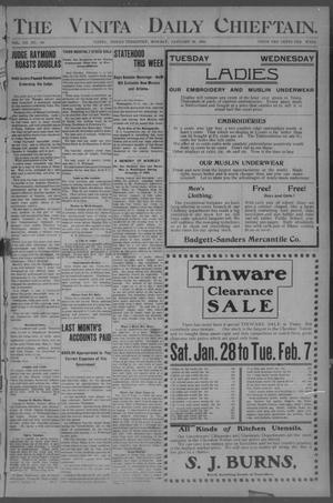 The Vinita Daily Chieftain. (Vinita, Indian Terr.), Vol. 7, No. 89, Ed. 1 Monday, January 30, 1905