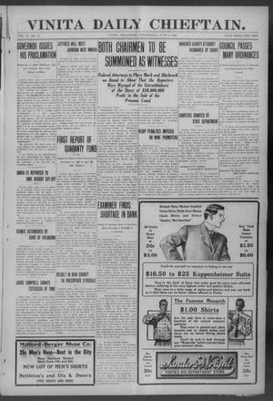 Vinita Daily Chieftain. (Vinita, Okla.), Vol. 11, No. 43, Ed. 1 Wednesday, June 2, 1909