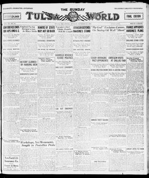 The Sunday Tulsa Daily World (Tulsa, Okla.), Vol. 15, No. 19, Ed. 1, Sunday, October 17, 1920
