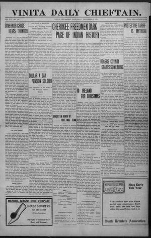 Vinita Daily Chieftain. (Vinita, Okla.), Vol. 13, No. 195, Ed. 1 Saturday, December 9, 1911