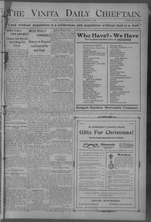 The Vinita Daily Chieftain. (Vinita, Indian Terr.), Vol. 6, No. 63, Ed. 1 Friday, December 18, 1903