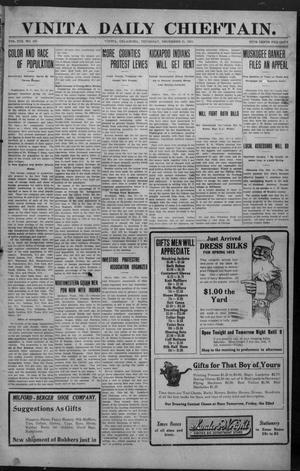 Vinita Daily Chieftain. (Vinita, Okla.), Vol. 13, No. 205, Ed. 1 Thursday, December 21, 1911