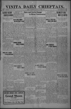 Vinita Daily Chieftain. (Vinita, Okla.), Vol. 12, No. 60, Ed. 1 Tuesday, June 28, 1910