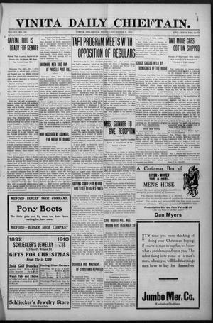 Vinita Daily Chieftain. (Vinita, Okla.), Vol. 12, No. 198, Ed. 1 Friday, December 9, 1910