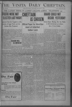 The Vinita Daily Chieftain. (Vinita, Okla.), Vol. 8, No. 265, Ed. 1 Saturday, September 8, 1906