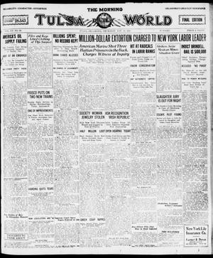 The Morning Tulsa Daily World (Tulsa, Okla.), Vol. 15, No. 50, Ed. 1, Thursday, November 18, 1920
