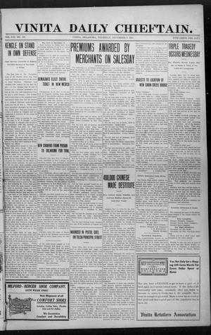 Vinita Daily Chieftain. (Vinita, Okla.), Vol. 13, No. 170, Ed. 1 Thursday, November 9, 1911