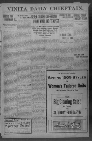 Vinita Daily Chieftain. (Vinita, Okla.), Vol. 10, No. 250, Ed. 1 Friday, January 29, 1909
