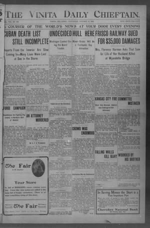 The Vinita Daily Chieftain. (Vinita, Okla.), Vol. 8, No. 300, Ed. 1 Saturday, October 20, 1906
