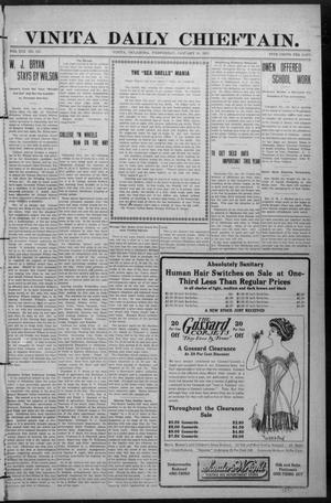Vinita Daily Chieftain. (Vinita, Okla.), Vol. 13, No. 233, Ed. 1 Wednesday, January 24, 1912