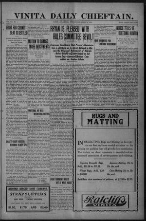 Vinita Daily Chieftain. (Vinita, Okla.), Vol. 12, No. 1, Ed. 1 Wednesday, April 20, 1910