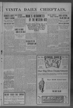 Vinita Daily Chieftain. (Vinita, Okla.), Vol. 10, No. 128, Ed. 1 Tuesday, September 8, 1908