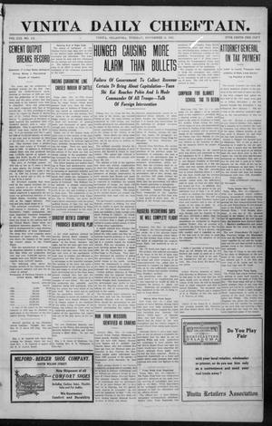 Vinita Daily Chieftain. (Vinita, Okla.), Vol. 13, No. 174, Ed. 1 Tuesday, November 14, 1911