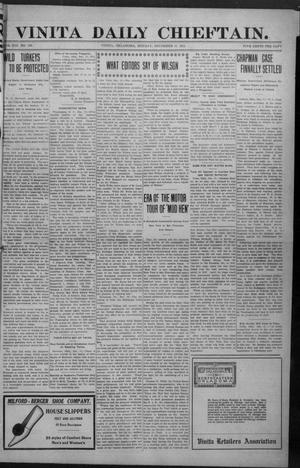 Vinita Daily Chieftain. (Vinita, Okla.), Vol. 13, No. 196, Ed. 1 Monday, December 11, 1911