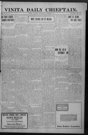 Vinita Daily Chieftain. (Vinita, Okla.), Vol. 13, No. 198, Ed. 1 Wednesday, December 13, 1911