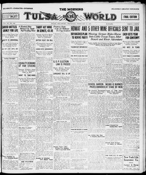 The Morning Tulsa Daily World (Tulsa, Okla.), Vol. 15, No. 140, Ed. 1, Thursday, February 17, 1921