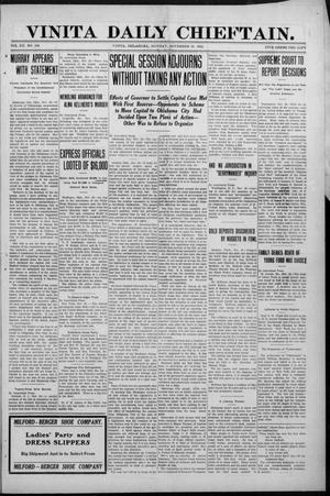 Vinita Daily Chieftain. (Vinita, Okla.), Vol. 12, No. 188, Ed. 1 Monday, November 28, 1910