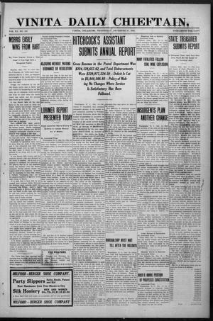 Vinita Daily Chieftain. (Vinita, Okla.), Vol. 12, No. 208, Ed. 1 Wednesday, December 21, 1910