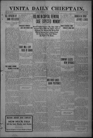 Vinita Daily Chieftain. (Vinita, Okla.), Vol. 12, No. 66, Ed. 1 Wednesday, July 6, 1910