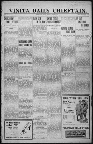 Vinita Daily Chieftain. (Vinita, Okla.), Vol. 14, No. 56, Ed. 1 Monday, July 1, 1912