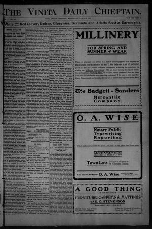 The Vinita Daily Chieftain. (Vinita, Indian Terr.), Vol. 5, No. 141, Ed. 1 Wednesday, March 25, 1903