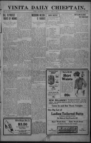 Vinita Daily Chieftain. (Vinita, Okla.), Vol. 14, No. 1, Ed. 1 Saturday, April 27, 1912