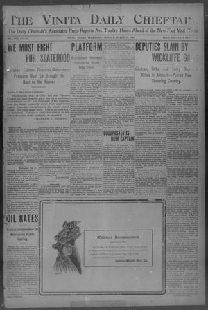 The Vinita Daily Chieftain. (Vinita, Indian Terr.), Vol. 8, No. 122, Ed. 1 Monday, March 12, 1906