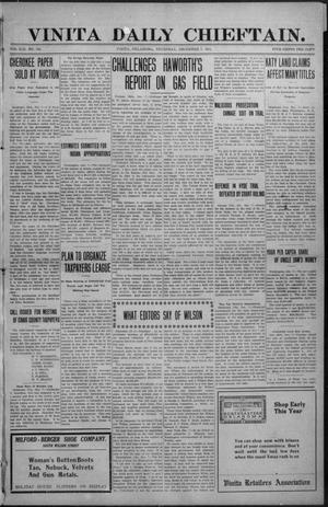 Vinita Daily Chieftain. (Vinita, Okla.), Vol. 13, No. 193, Ed. 1 Thursday, December 7, 1911