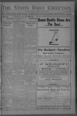 The Vinita Daily Chieftain. (Vinita, Indian Terr.), Vol. 5, No. 298, Ed. 1 Saturday, September 26, 1903