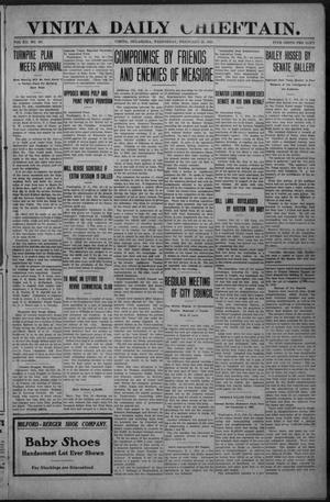 Vinita Daily Chieftain. (Vinita, Okla.), Vol. 12, No. 261, Ed. 1 Wednesday, February 22, 1911
