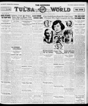 The Morning Tulsa Daily World (Tulsa, Okla.), Vol. 15, No. 161, Ed. 1, Thursday, March 10, 1921
