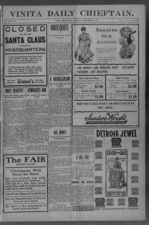 Vinita Daily Chieftain. (Vinita, Okla.), Vol. 10, No. 24, Ed. 1 Tuesday, December 10, 1907