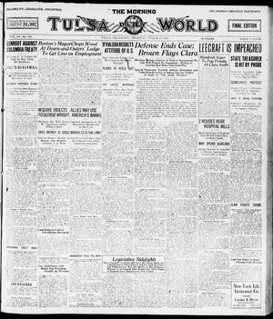 The Morning Tulsa Daily World (Tulsa, Okla.), Vol. 15, No. 168, Ed. 1, Thursday, March 17, 1921