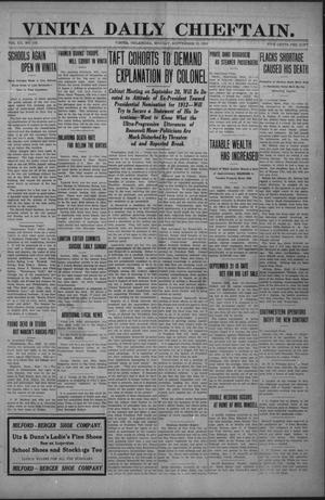 Vinita Daily Chieftain. (Vinita, Okla.), Vol. 12, No. 123, Ed. 1 Monday, September 12, 1910