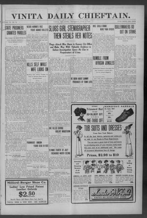Vinita Daily Chieftain. (Vinita, Okla.), Vol. 11, No. 56, Ed. 1 Thursday, June 17, 1909
