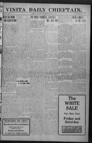 Vinita Daily Chieftain. (Vinita, Okla.), Vol. 13, No. 288, Ed. 1 Thursday, March 28, 1912