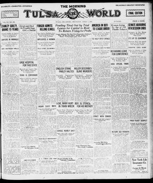 The Morning Tulsa Daily World (Tulsa, Okla.), Vol. 15, No. 189, Ed. 1, Thursday, April 7, 1921